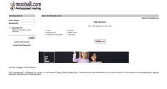 Desktop Screenshot of freemail.mooball.com